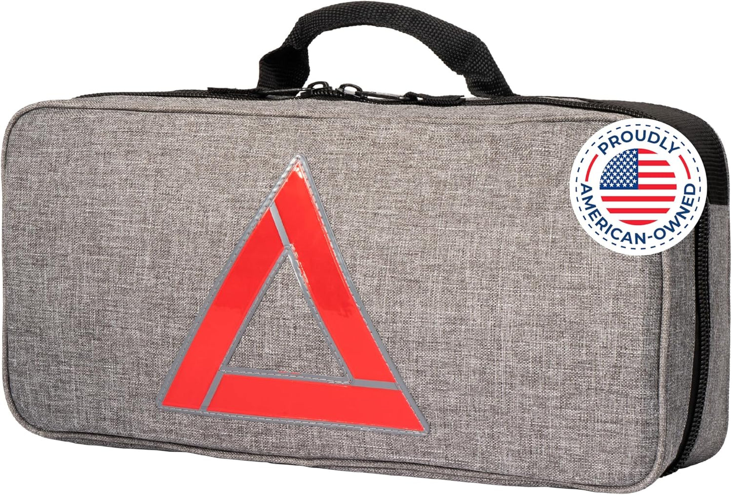Roadside Emergency Car Kit - 104-Piece with Jumper Cables & First Aid Kit