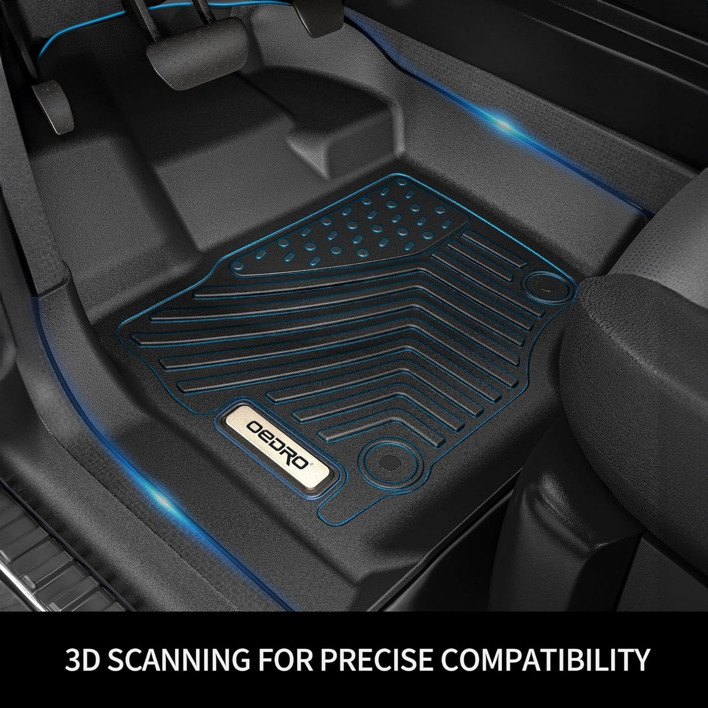 Carve Collective: All-Weather HD Floor Liners (Custom Fit) – For Honda Civic (2022-2026) / Acura Integra (2023-2025)
