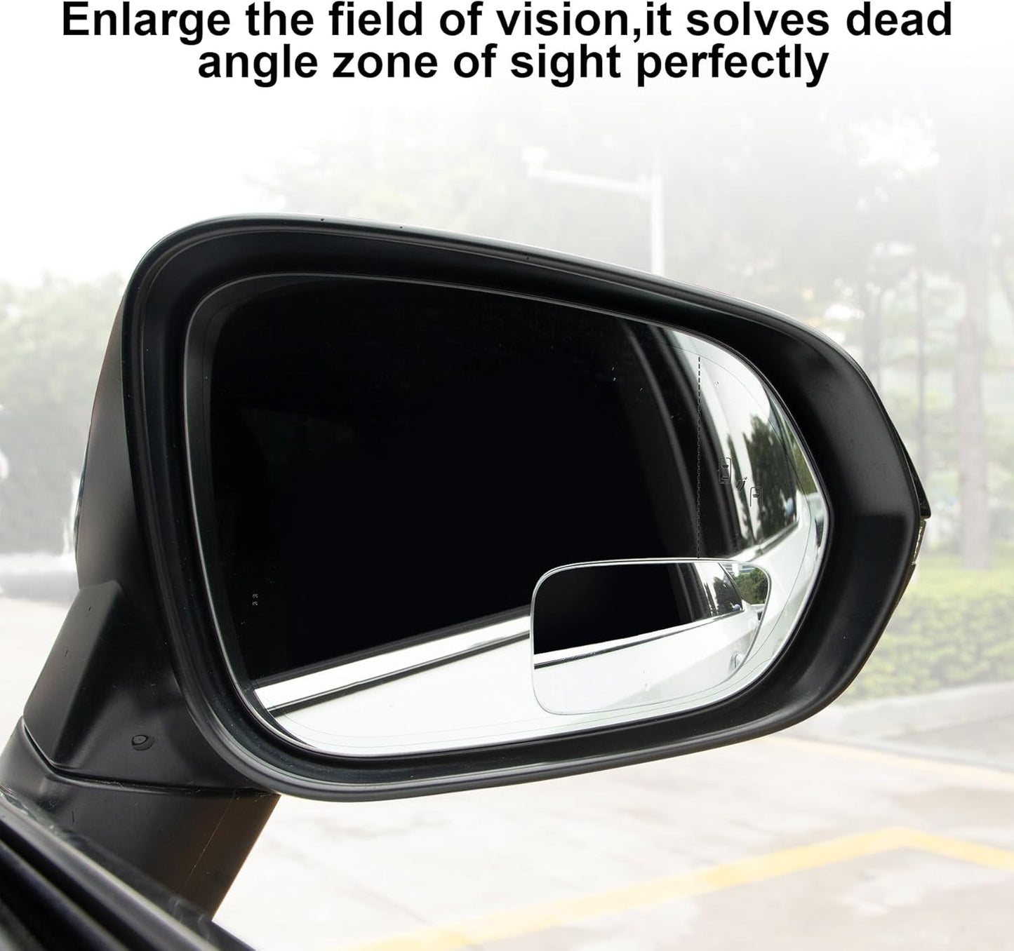 Carve Collective: 360 Vision Safety Mirrors (Set of 2) - Frameless HD Glass for Maximum Blind Spot Elimination