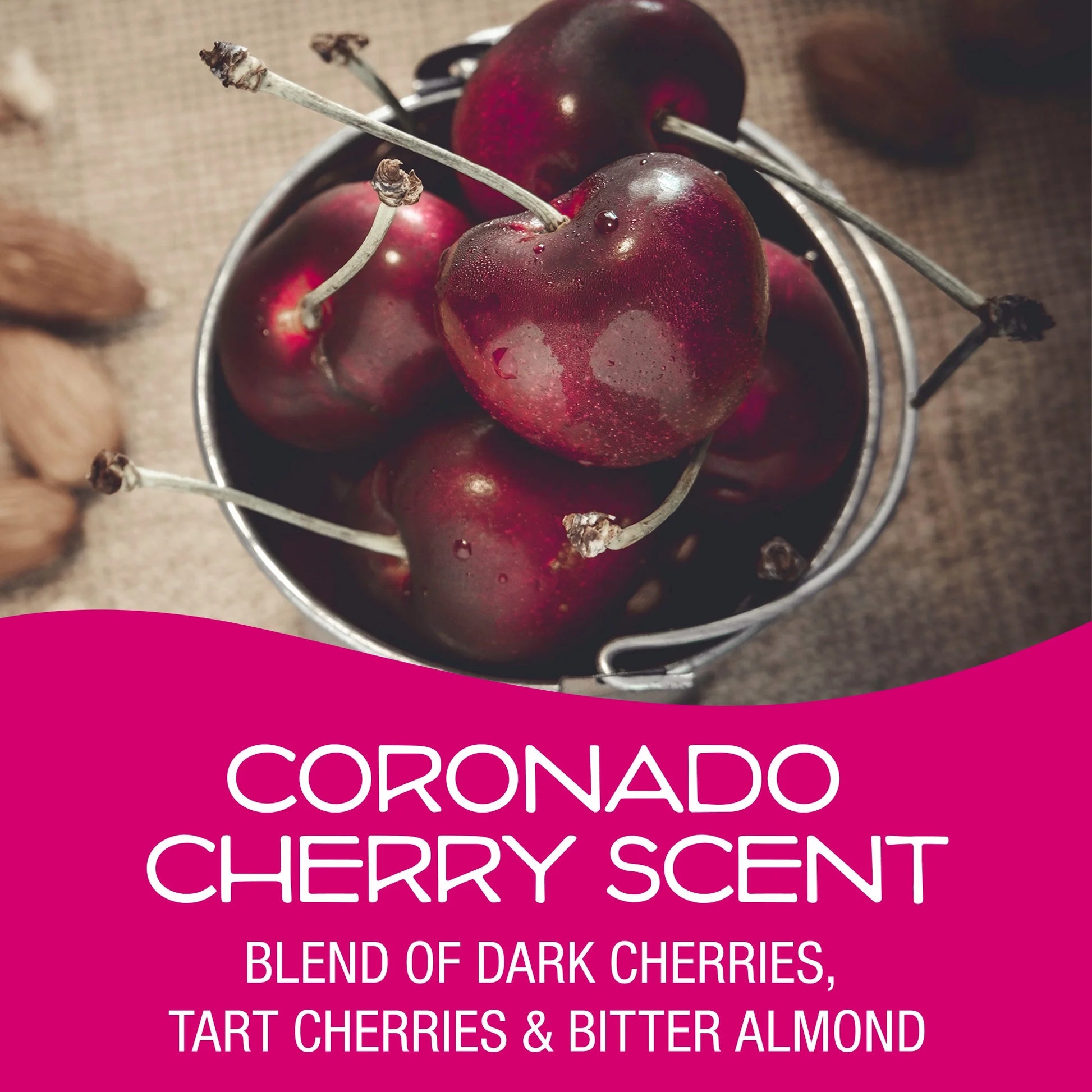 Carve Collective: Coronado Cherry Can Air Freshener (2-Pack) – Discreet, Under-Seat Scent for the Perfect Car Vibe