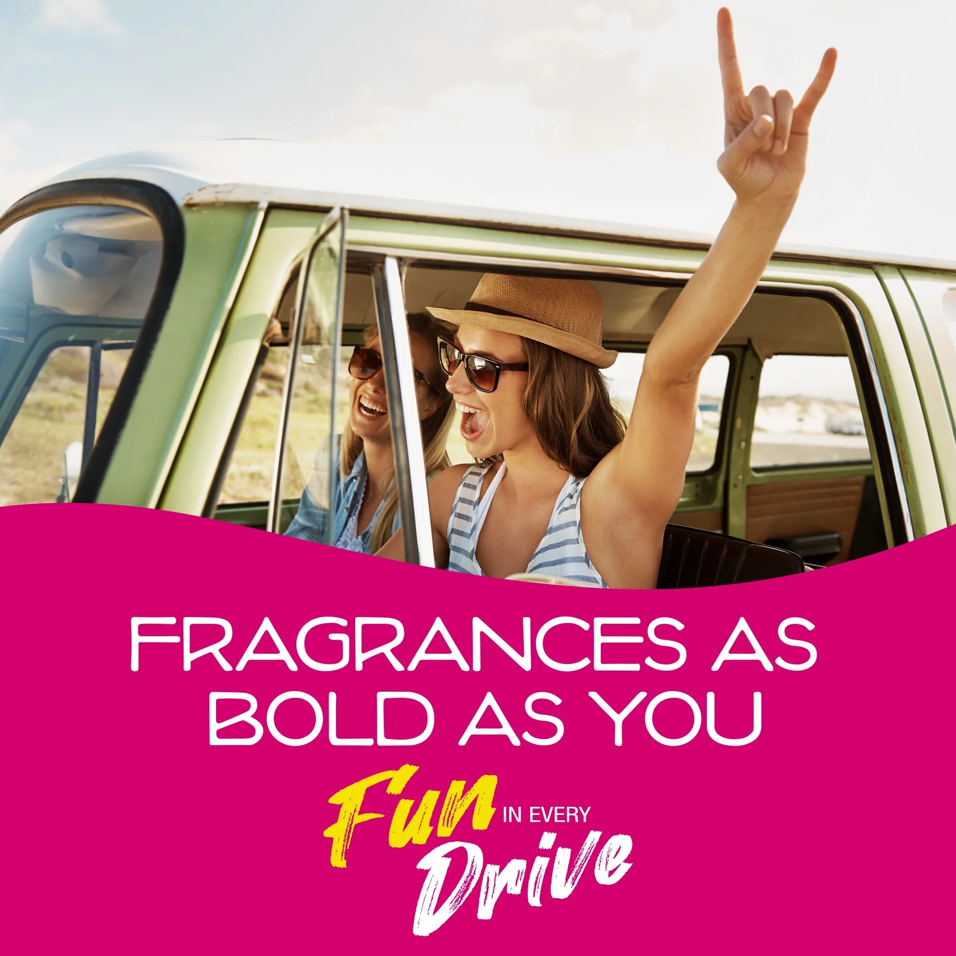 Carve Collective: Coronado Cherry Can Air Freshener (2-Pack) – Discreet, Under-Seat Scent for the Perfect Car Vibe