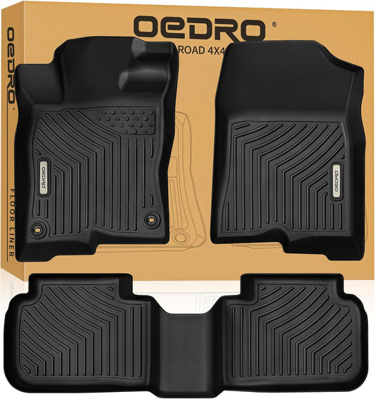 Carve Collective: All-Weather HD Floor Liners (Custom Fit) – For Honda Civic (2022-2026) / Acura Integra (2023-2025)