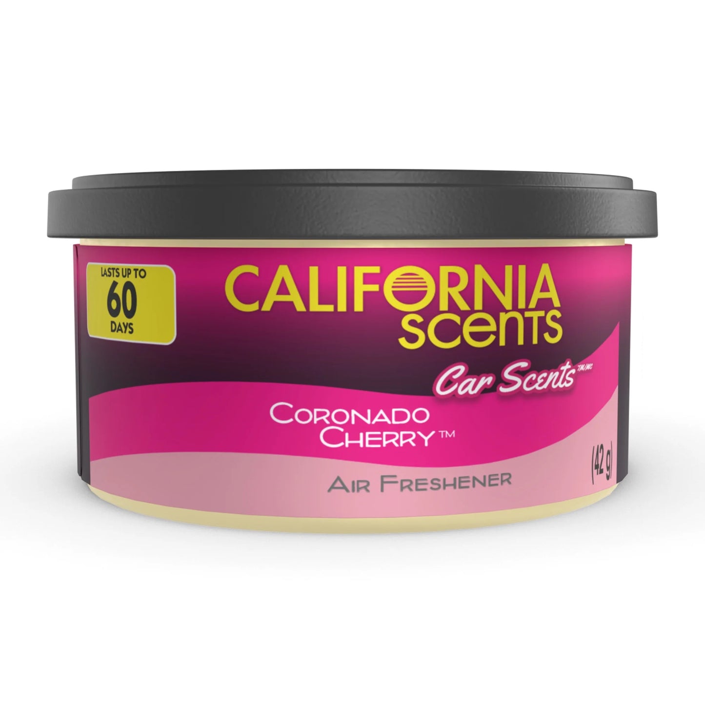 Carve Collective: Coronado Cherry Can Air Freshener (2-Pack) – Discreet, Under-Seat Scent for the Perfect Car Vibe