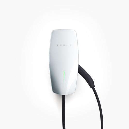 Level 2 EV Wall Connector - 48A, 24 ft Cable - Compatible with All Tesla Models