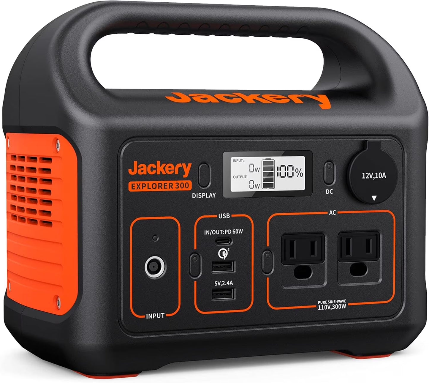 Carve Collective: Explorer 300 Portable Power Station – 285Wh Backup Lithium Battery for Road Trips & Emergencies