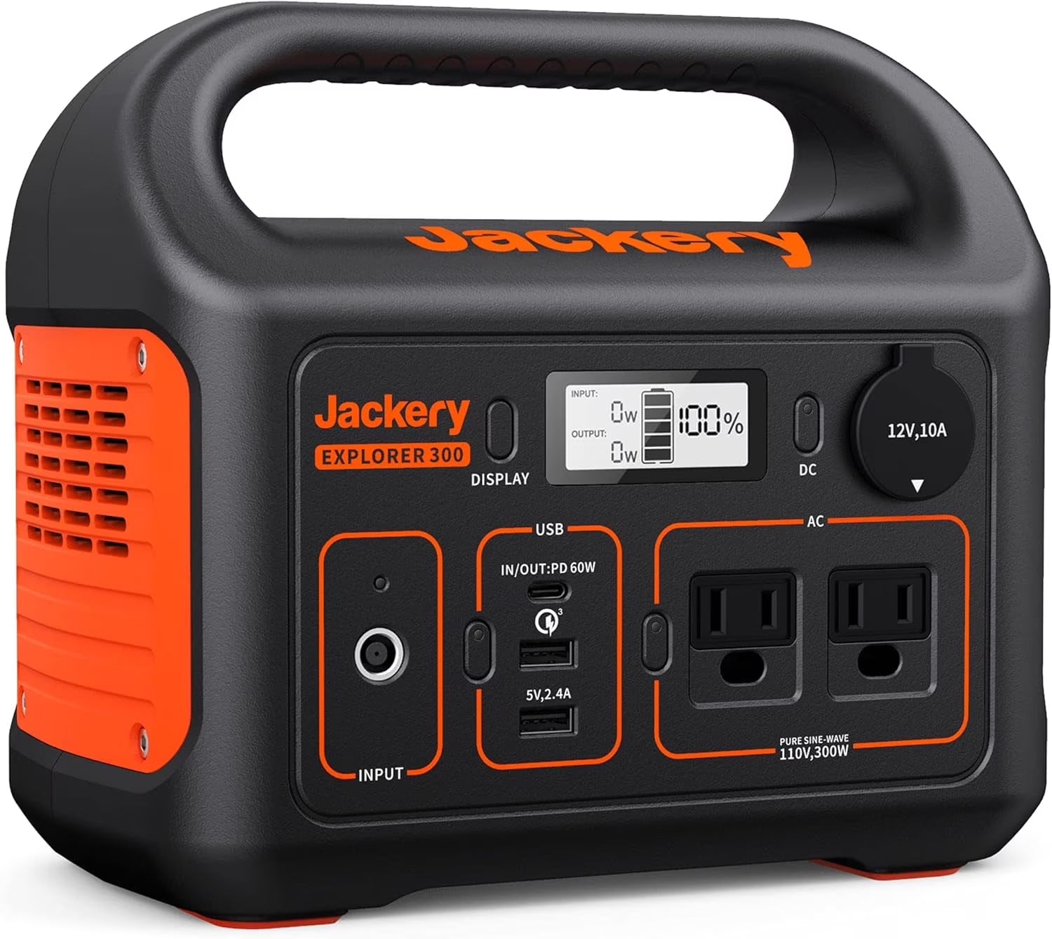Carve Collective: Explorer 300 Portable Power Station – 285Wh Backup Lithium Battery for Road Trips & Emergencies